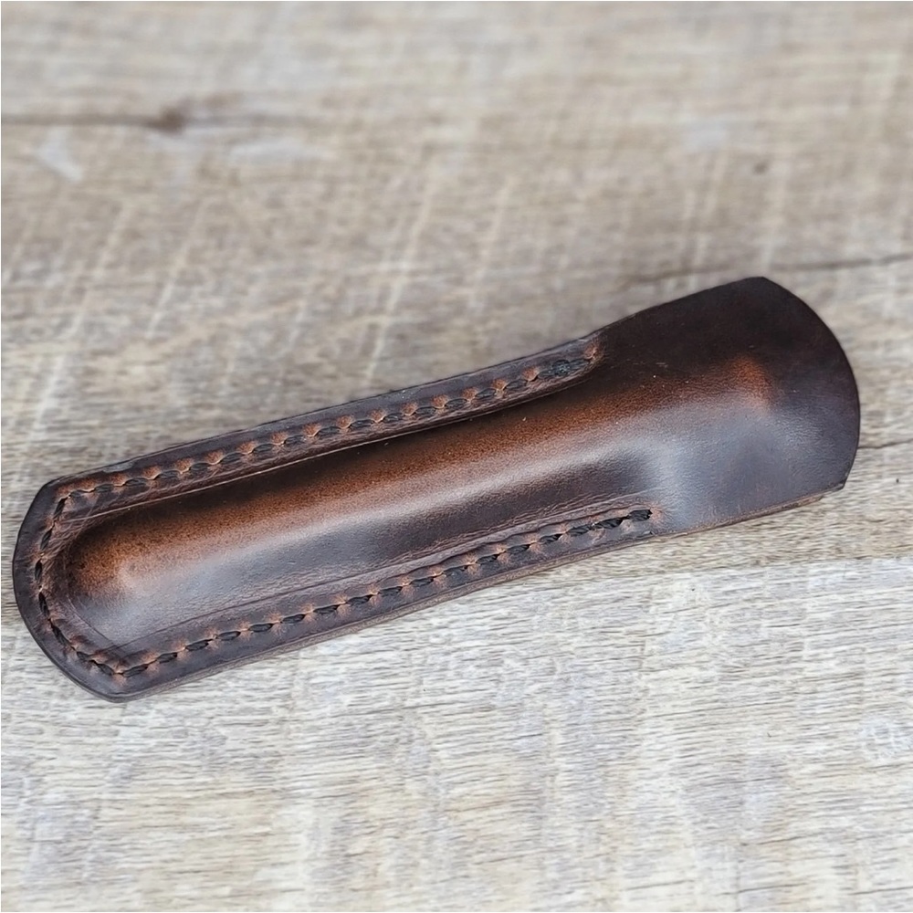 Handcrafted Horween Chromexcel Leather Case for Kaweco SPORT AL Pen *NO PEN - Picture 3 of 12